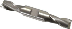 OSG - 17mm, 1-5/16" LOC, 3/4" Shank Diam, 5" OAL, 2 Flute, Cobalt Square End Mill - Double End, Uncoated, Spiral Flute, 30° Helix, Centercutting, Right Hand Cut, Right Hand Flute, Series 582 - Apex Tool & Supply