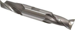 OSG - 18mm, 1-5/16" LOC, 3/4" Shank Diam, 5" OAL, 2 Flute, Cobalt Square End Mill - Double End, Uncoated, Spiral Flute, 30° Helix, Centercutting, Right Hand Cut, Right Hand Flute, Series 582 - Apex Tool & Supply