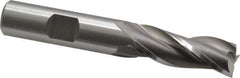 OSG - 1/2", 1-1/4" LOC, 1/2" Shank Diam, 3-1/4" OAL, 3 Flute, Cobalt Square End Mill - Single End, Uncoated, Spiral Flute, 30° Helix, Centercutting, Right Hand Cut, Right Hand Flute, Series 531 - Apex Tool & Supply