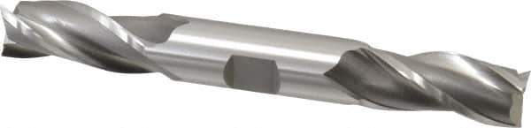 OSG - 5/8", 1-3/8" LOC, 5/8" Shank Diam, 5" OAL, 3 Flute, Cobalt Square End Mill - Double End, Uncoated, Spiral Flute, 30° Helix, Centercutting, Right Hand Cut, Right Hand Flute, Series 532 - Apex Tool & Supply