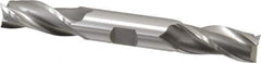 OSG - 5/8", 1-3/8" LOC, 5/8" Shank Diam, 5" OAL, 3 Flute, Cobalt Square End Mill - Double End, Uncoated, Spiral Flute, 30° Helix, Centercutting, Right Hand Cut, Right Hand Flute, Series 532 - Apex Tool & Supply