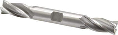OSG - 1/2", 1" LOC, 1/2" Shank Diam, 4-1/8" OAL, 4 Flute, Cobalt Square End Mill - Double End, Uncoated, Spiral Flute, 30° Helix, Right Hand Cut, Right Hand Flute, Series 542 - Apex Tool & Supply