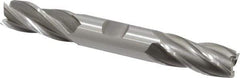 OSG - 3/4", 1-5/8" LOC, 3/4" Shank Diam, 5-5/8" OAL, 4 Flute, Cobalt Square End Mill - Double End, Uncoated, Spiral Flute, 30° Helix, Right Hand Cut, Right Hand Flute, Series 542 - Apex Tool & Supply