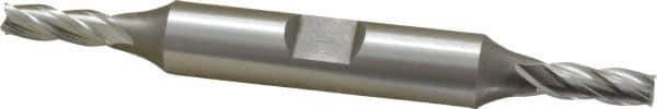 OSG - 3/16", 1/2" LOC, 3/8" Shank Diam, 3-1/4" OAL, 4 Flute, Cobalt Square End Mill - Double End, Uncoated, Spiral Flute, 30° Helix, Centercutting, Right Hand Cut, Right Hand Flute, Series 543 - Apex Tool & Supply