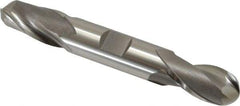 OSG - 5/8" Diam, 1-1/8" LOC, 2 Flute Cobalt Ball End Mill - Uncoated, Double End, 4-1/2" OAL, 5/8" Shank Diam, Spiral Flute - Apex Tool & Supply
