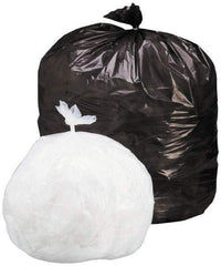 Ability One - 1 mil Thick, Heavy-Duty Trash Bags - Low-Density Polyethylene (LDPE), 36" Wide x 58" High, Orange - Apex Tool & Supply
