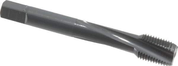 OSG - 1/2-20 UNF 3 Flute 3B Modified Bottoming Spiral Flute Tap - Powdered Metal, Oxide Finish, 3-3/8" OAL, Right Hand Flute, Right Hand Thread, H3 - Apex Tool & Supply