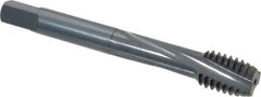 OSG - 7/16-14 UNC 3 Flute Modified Bottoming Spiral Flute Tap - Powdered Metal, Oxide Finish, 3-5/32" OAL, Right Hand Flute, Right Hand Thread, H3 - Apex Tool & Supply