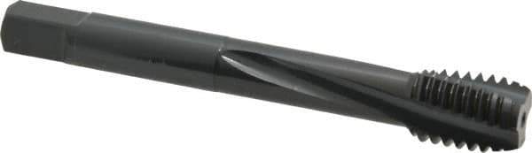 OSG - 1/2-13 UNC 3 Flute 3B Modified Bottoming Spiral Flute Tap - Powdered Metal, Oxide Finish, 3-3/8" OAL, Right Hand Flute, Right Hand Thread, H3 - Apex Tool & Supply