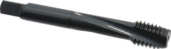 OSG - 1/2-13 UNC 3 Flute 2B Modified Bottoming Spiral Flute Tap - Powdered Metal, Oxide Finish, 3-3/8" OAL, Right Hand Flute, Right Hand Thread, H5, Series 313NI - Apex Tool & Supply