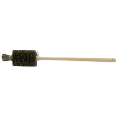 Toilet Bowl Brush, Professional, Grey Tampico Fill, Hardwood Handle - Apex Tool & Supply
