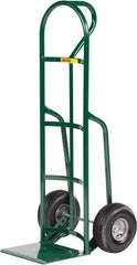 Little Giant - 800 Lb Capacity 49" OAH Hand Truck - 12 x 14" Base Plate, Loop Handle, Steel, Full Pneumatic Wheels - Apex Tool & Supply