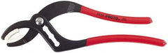 Proto - 9-1/2" OAL, 2-1/2" Max Capacity, 4 Position Tongue & Groove Pliers - Smooth Curved Jaws, Curved Head, Plastic Dipped Handles - Apex Tool & Supply