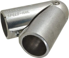 Hollaender - 1-1/2" Pipe, Adjustable Elbow Assembly, Aluminum Alloy Elbow Pipe Rail Fitting - Bright Finish - Apex Tool & Supply