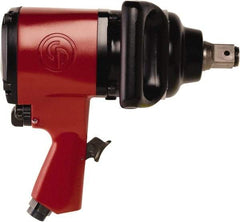 Chicago Pneumatic - 1" Drive, 4,400 RPM, 710 Ft/Lb Torque Impact Wrench - Pistol Grip Handle, 720 IPM, 41 CFM, 90 psi, 1/2" NPT Inlet - Apex Tool & Supply