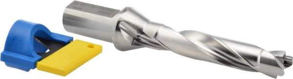 Iscar - 0.984" to 1.02" Diam, 5xD, 4.92" Max Depth, 1-1/4" Shank Diam, 8.84" OAL, Replaceable-Tip Drill - FCP, ICK, ICK-2M, ICM, ICP, iCP-2M Insert, 75126623 Toolholder, Series SumoCham - Apex Tool & Supply