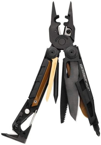 Leatherman - 17 Piece, Multi-Tool Set - 7-1/2" OAL, 5" Closed Length - Apex Tool & Supply