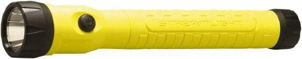 Streamlight - White LED Bulb, 130 Lumens, Industrial/Tactical Flashlight - Yellow Plastic Body, 1 4.8 V\xB6Sub-C Battery Included - Apex Tool & Supply
