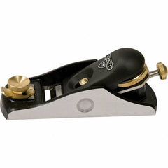 Stanley - Wood Planes & Shavers Type: Block Plane Overall Length (Inch): 6-1/2 - Apex Tool & Supply