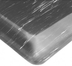 Wearwell - 20' Long x 3' Wide, Dry Environment, Anti-Fatigue Matting - Gray, Vinyl with Nitrile Blend Base, Beveled on 4 Sides - Apex Tool & Supply
