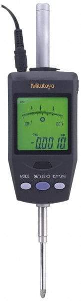 Mitutoyo - 0 to 30.4mm Range, 0.0005 & 0.001mm Graduation, Electronic Drop Indicator - Apex Tool & Supply