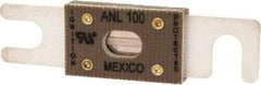 Cooper Bussmann - 100 Amp Non-Time Delay Fast-Acting Forklift & Truck Fuse - 125VAC, 80VDC, 3.18" Long x 0.75" Wide, Littelfuse CNL100, Bussman ANL-100, Ferraz Shawmut CNL100 - Apex Tool & Supply