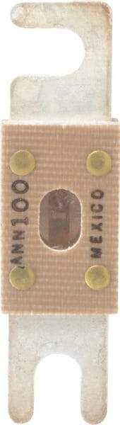 Cooper Bussmann - 100 Amp Non-Time Delay Fast-Acting Forklift & Truck Fuse - 125VAC, 80VDC, 3.18" Long x 0.75" Wide, Littelfuse CNN100, Bussman ANN-100, Ferraz Shawmut CNN100 - Apex Tool & Supply