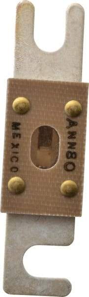 Cooper Bussmann - 80 Amp Non-Time Delay Fast-Acting Forklift & Truck Fuse - 125VAC, 80VDC, 3.18" Long x 0.75" Wide, Littelfuse CNN80, Bussman ANN-80, Ferraz Shawmut CNN80 - Apex Tool & Supply
