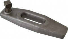 Gibraltar - 13/16" Stud, 2" Travel, 8" OAL x 2-1/8" Overall Width x 1-1/8" Overall Height, Heel Clamp - Grade ASTM A521 Class CA Forged Steel, 2-13/16" Long x 13/16" Wide Slot, Tapped - Apex Tool & Supply