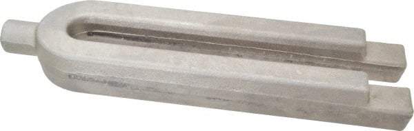 Gibraltar - 3-1/4" Wide x 1-3/8" High, Forged Steel, U Shaped Strap Clamp - 1-1/16" Stud, 11" Travel, 12" OAL, 11" Slot Length, 1-1/16" Slot Width - Apex Tool & Supply