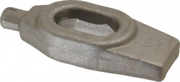 Gibraltar - 11/16" Stud, 1-3/8" Travel, Finger Clamp - 4" Long x 3/4" High x 1-5/8" Wide, Grade ASTM A521 & Class CA Forged Steel, 1/2" Diam - Apex Tool & Supply
