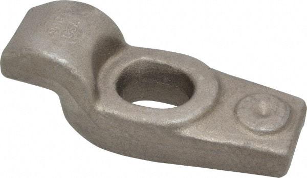 Gibraltar - 4" OAL x 1-5/8" Overall Width x 1-7/16" Overall Height, Gooseneck Clamp - Grade ASTM A521, Class CA Forged Steel, 15/16" Slot Len x 11/16" Slot Width, 3/4" Neck Len - Apex Tool & Supply