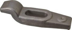 Gibraltar - 8" OAL x 2-1/8" Overall Width x 2-1/16" Overall Height, Gooseneck Clamp - Grade ASTM A521, Class CA Forged Steel, 2-7/16" Slot Len x 13/16" Slot Width, 1-1/4" Neck Len - Apex Tool & Supply