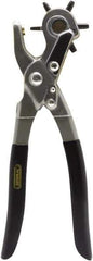 General - 5/64", 3/32", 7/64", 1/8", 5/32" & 3/16" Revolving Punch Pliers Punch - 1/8 to 3/8" Range - Apex Tool & Supply