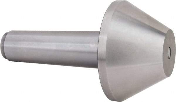 Riten - MT6 Taper Shank, 6-1/2" Head Diam Live Center - 4-5/16" Head Length, 3" Point Diam, 4-15/16" Point Len, 4,800 Lb Max Workpc, Bull Nose Point - Apex Tool & Supply
