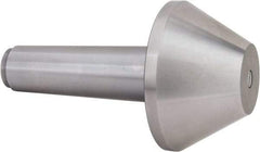 Riten - MT6 Taper Shank, 6-1/2" Head Diam Live Center - 4-5/16" Head Length, 3" Point Diam, 4-15/16" Point Len, 4,800 Lb Max Workpc, Bull Nose Point - Apex Tool & Supply