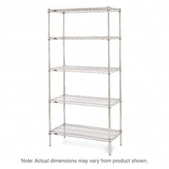 Metro - 2,000 Lb Capacity 5 Shelf Wire Shelving - Starter Unit - Apex Tool & Supply