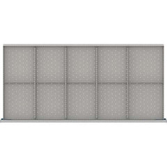 LISTA - 10-Compartment Drawer Divider Layout for 3.15" High Drawers - Apex Tool & Supply