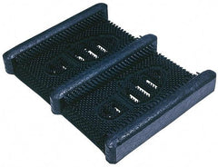 Wearwell - 15-1/4 Inch Long x 12-3/8 Inch Wide, Boot Scrape Surface, Entrance Matting - 1 Inch Thick, Outdoor, Black, Series 229 - Apex Tool & Supply