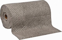 PRO-SAFE - 57 Gal Capacity per Package, Universal Roll - 150' Long x 30" Wide, Gray, Polypropylene - Apex Tool & Supply