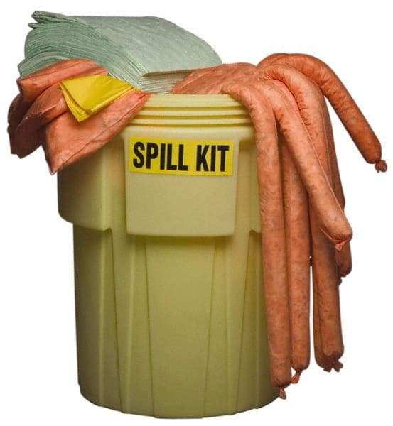 PRO-SAFE - Hazardous Materials Spill Kit - 95 Gal Polyethylene Overpack Container - Apex Tool & Supply