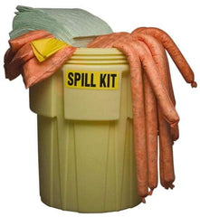PRO-SAFE - Hazardous Materials Spill Kit - 95 Gal Polyethylene Overpack Container - Apex Tool & Supply