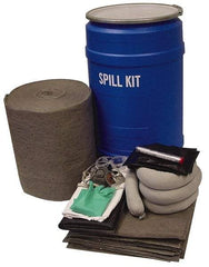 PRO-SAFE - Battery Acid Spill Kit - 30 Gal Polypropylene Drum - Apex Tool & Supply