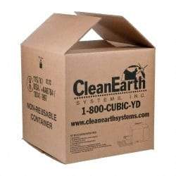 Made in USA - 1 Cu. Yd. Box without Lid - Includes Box, Liner and Nail Kit - Apex Tool & Supply