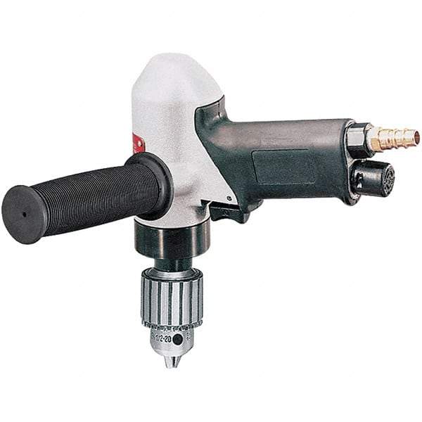 Dynabrade - 3/8" Keyed Chuck - Pistol Grip Handle, 20,000 RPM, 0.7 hp, 90 psi - Apex Tool & Supply