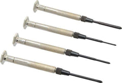 Moody Tools - 4 Piece Phillips Screwdriver Set - Bit Sizes: Philips #000 to #1 - Apex Tool & Supply