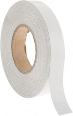 NMC - White Solid Color Vinyl Tape - 1" Wide x 150' Long x 0.002" Thick, General Traffic - Apex Tool & Supply