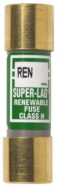 Cooper Bussmann - 250 VAC, 15 Amp, Time Delay Renewable Fuse - Fuse Holder Mount, 50.8mm OAL, 10 (RMS) kA Rating, 9/16" Diam - Apex Tool & Supply