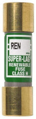 Cooper Bussmann - 250 VAC, 15 Amp, Time Delay Renewable Fuse - Fuse Holder Mount, 50.8mm OAL, 10 (RMS) kA Rating, 9/16" Diam - Apex Tool & Supply