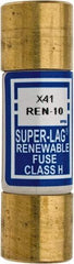 Cooper Bussmann - 250 VAC, 10 Amp, Time Delay Renewable Fuse - Fuse Holder Mount, 50.8mm OAL, 10 (RMS) kA Rating, 9/16" Diam - Apex Tool & Supply